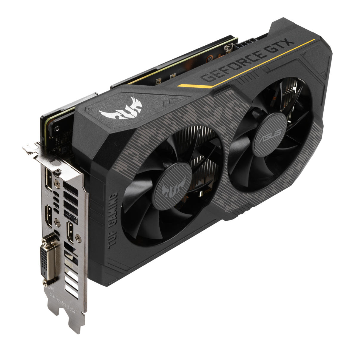 Asus TUF GAMING GeForce GTX 1660 Ti EVO OC Edition 6GB 192-Bit GDDR6 PCI Express 3.0 x16 Graphics Card : 1 x DVI-D, 2 x HDMI 2.0b, 1 x DisplayPort 1.4a, HDCP 2.2 - Image 6