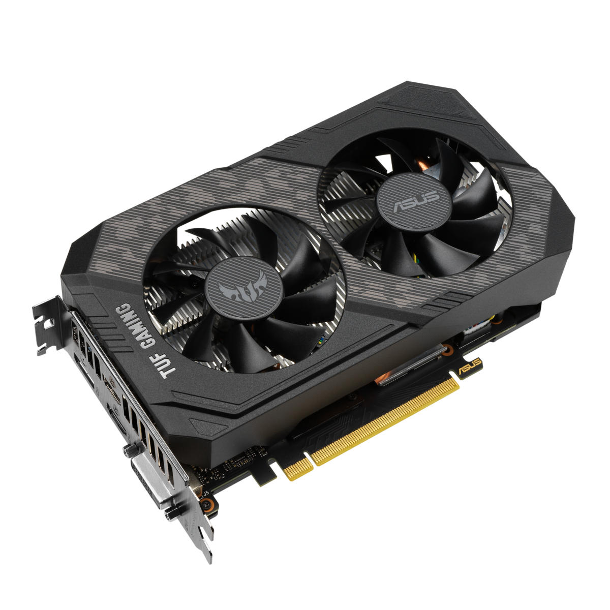 Asus TUF GAMING GeForce GTX 1660 Ti EVO OC Edition 6GB 192-Bit GDDR6 PCI Express 3.0 x16 Graphics Card : 1 x DVI-D, 2 x HDMI 2.0b, 1 x DisplayPort 1.4a, HDCP 2.2 - Image 2