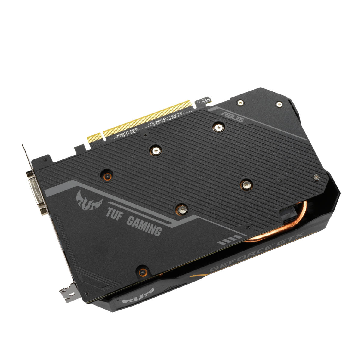 Asus TUF GAMING GeForce GTX 1660 Ti EVO OC Edition 6GB 192-Bit GDDR6 PCI Express 3.0 x16 Graphics Card : 1 x DVI-D, 2 x HDMI 2.0b, 1 x DisplayPort 1.4a, HDCP 2.2 - Image 4
