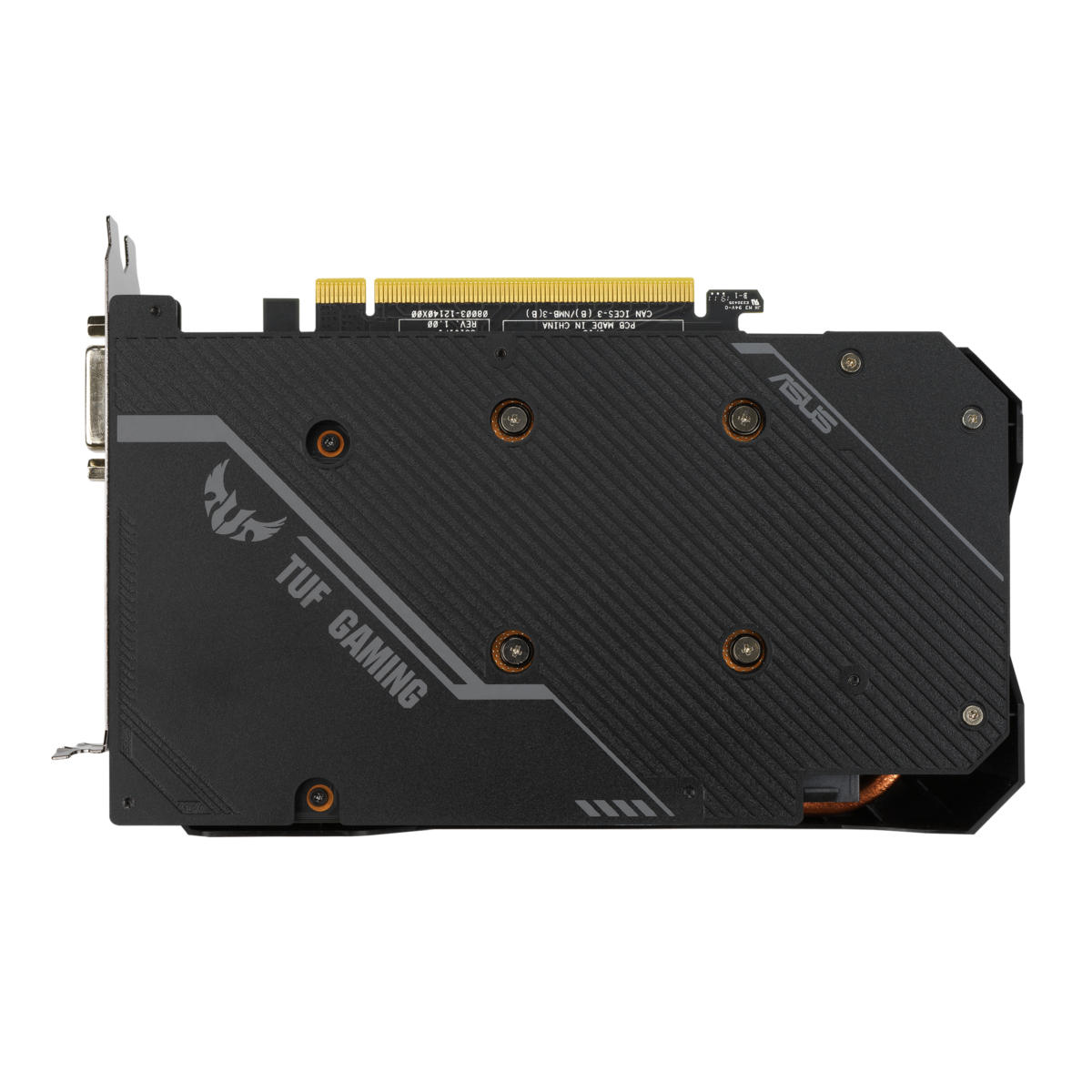 Asus TUF GAMING GeForce GTX 1660 Ti EVO OC Edition 6GB 192-Bit GDDR6 PCI Express 3.0 x16 Graphics Card : 1 x DVI-D, 2 x HDMI 2.0b, 1 x DisplayPort 1.4a, HDCP 2.2 - Image 3