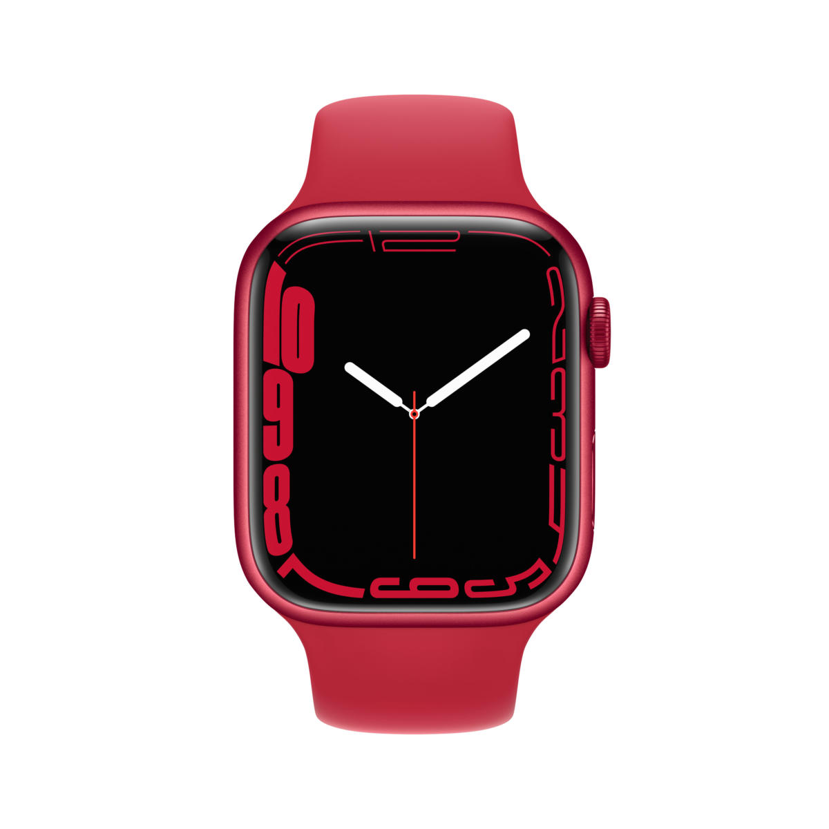 Apple Watch Series 7 (GPS) 45mm (PRODUCT RED) Aluminum Case with (PRODUCT RED) Sport Band - (PRODUCT RED) - Image 2