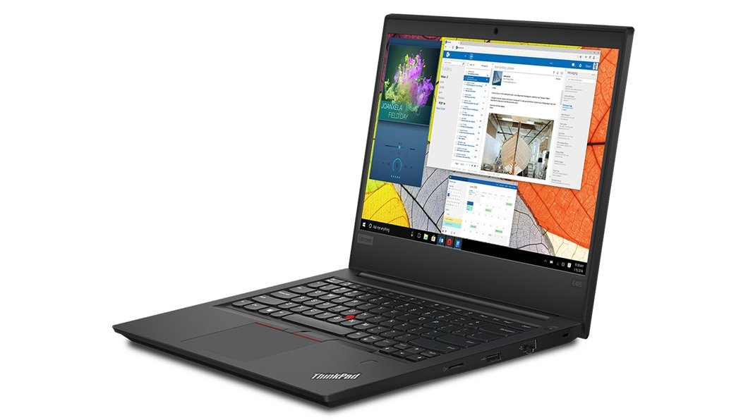 Lenovo ThinkPad E495 AMD Ryzen™ 5 3500U 256GB SSD 8GB 14" (1920x1080) WIN10 Pro BLACK - Image 2