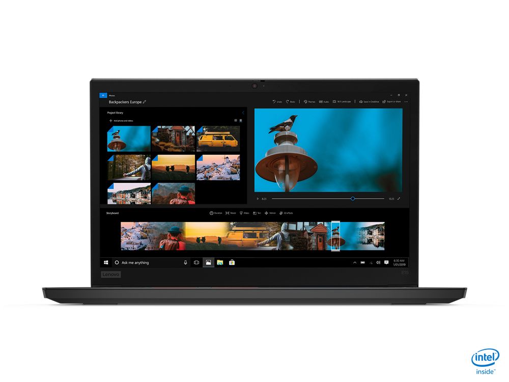 Lenovo ThinkPad E15 Core™ i5-10210U 1TB 8GB 15.6" (1920x1080) WIN10 Pro BLACK FP Reader