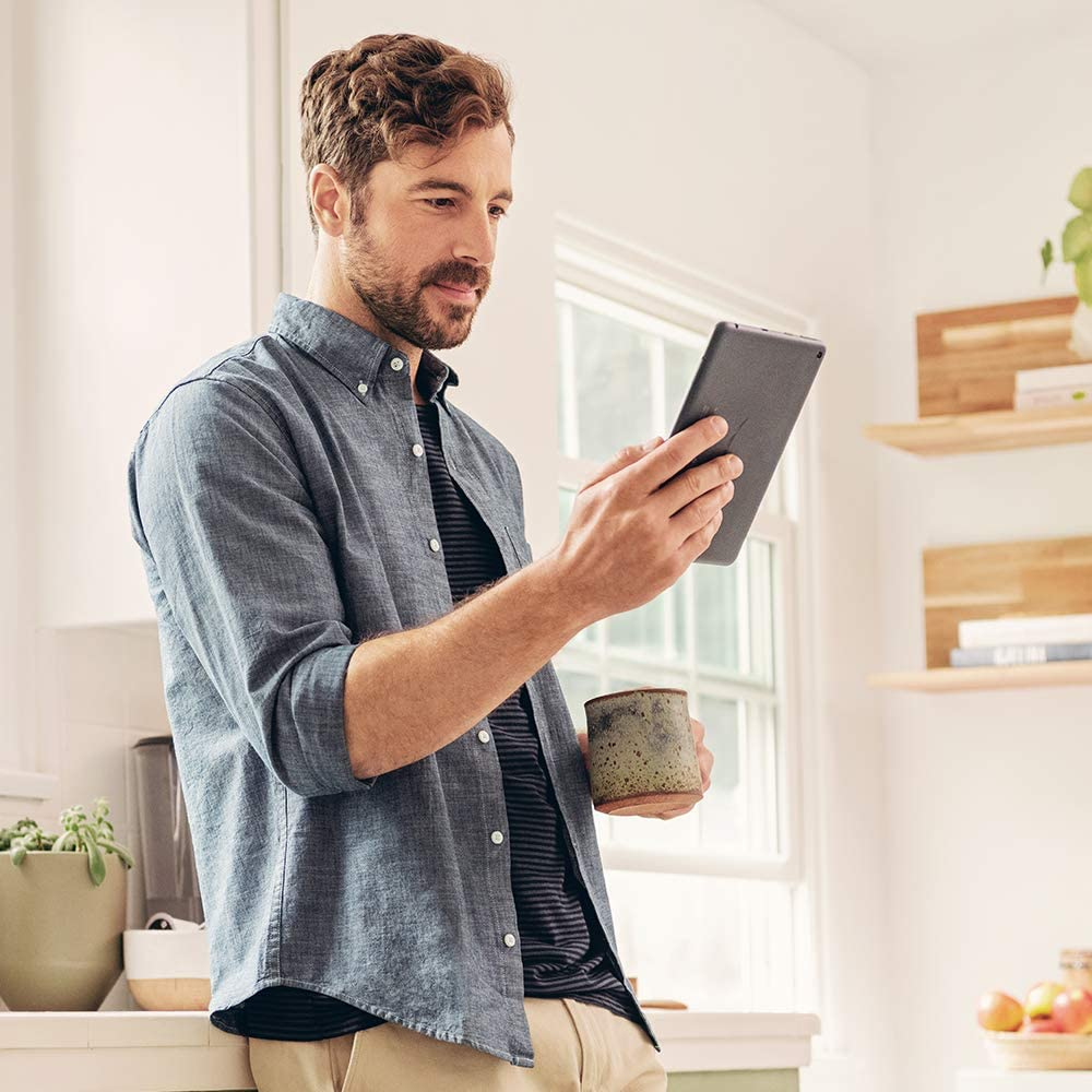 Amazon Fire (2020) 8+ 8" HD display 10th Gen, 32GB,- Slate - Image 3