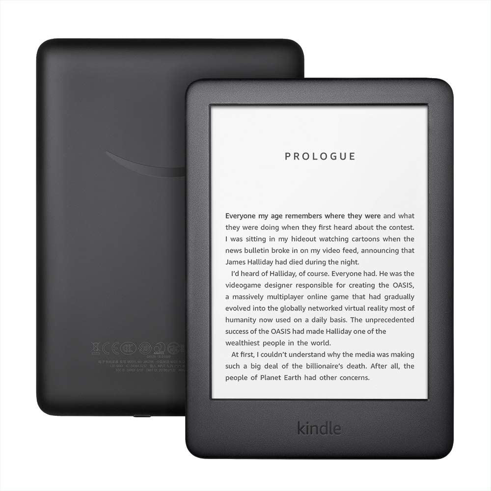 Kindle Paperwhite e-Reader 8GB 6" (1448x1072) E-ink WiFi BLACK
