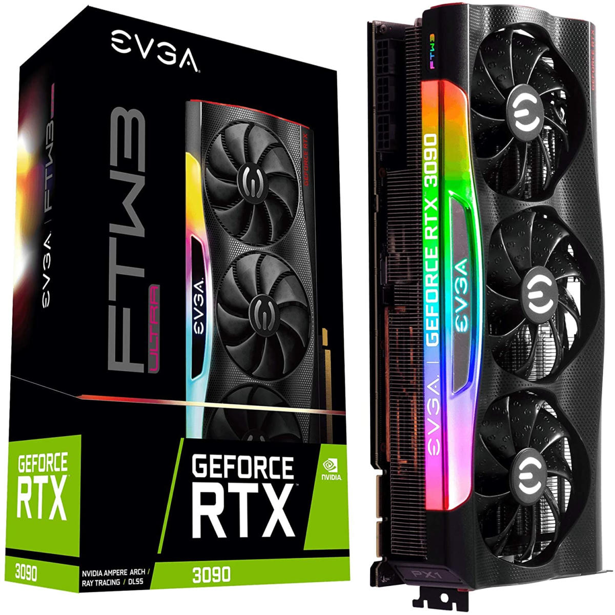 EVGA GeForce RTX 3090 FTW3 ULTRA GAMING GPU 24G-P5-3987-KR - Image 2
