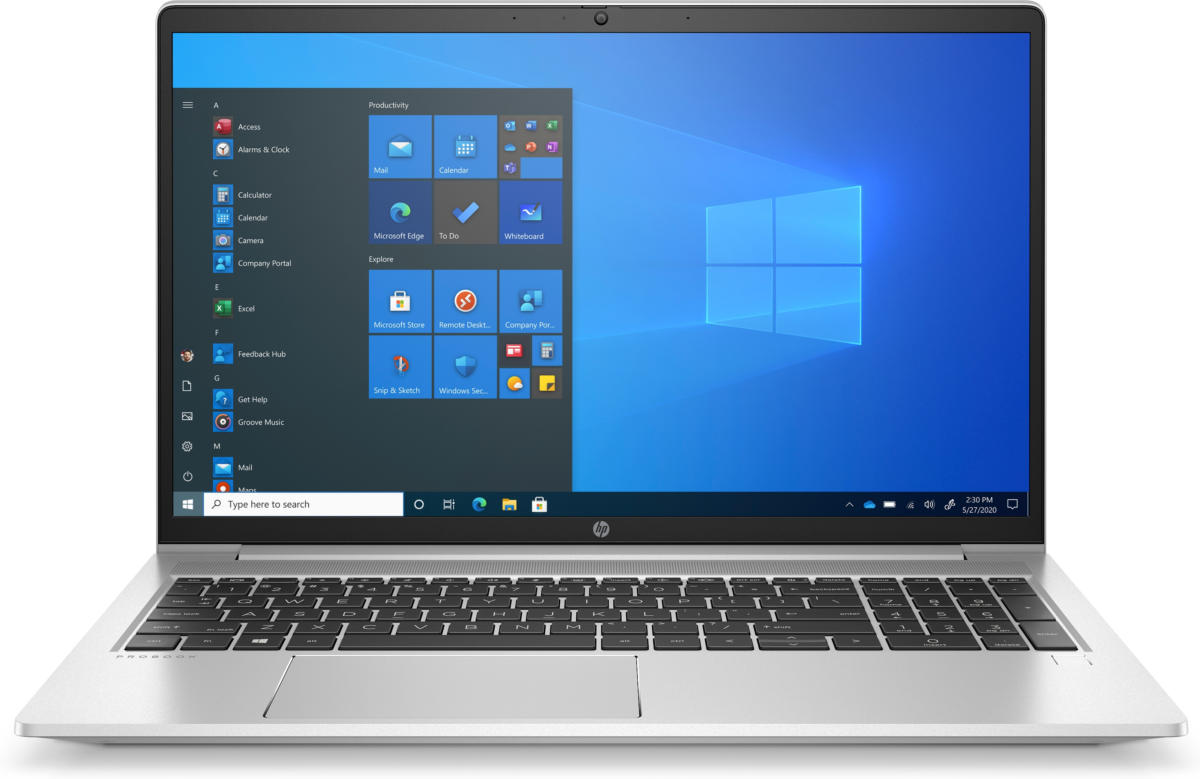 HP ProBook 450 G8 Core™ i5-1135G7 256GB SSD 8GB 15.6" (1920x1080) TOUCHSCREEN IPS WIN10 Pro SILVER Backlit Keyboard