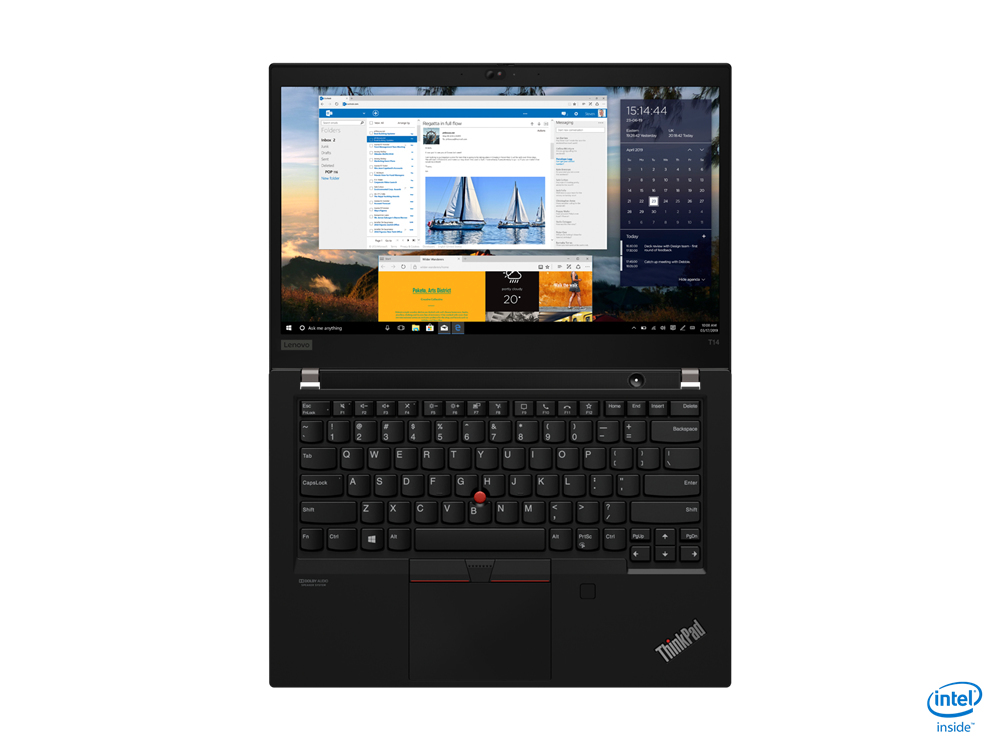 Lenovo ThinkPad T14 Core™ i5-10210U 256GB SSD 8GB 14" (1920x1080) WIN10 Pro BLACK Backlit Keyboard FP Reader - Image 4