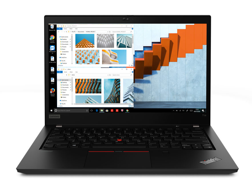 Lenovo ThinkPad T14 Core™ i5-10210U 256GB SSD 8GB 14" (1920x1080) WIN10 Pro BLACK Backlit Keyboard FP Reader