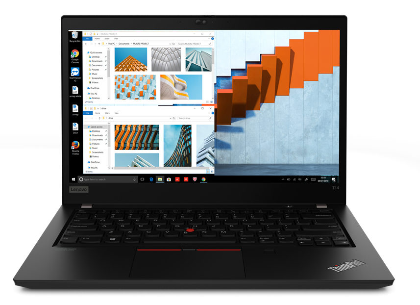 Lenovo ThinkPad T14 Core™ i5-10210U 256GB SSD 8GB 14" (1920x1080) WIN10 Pro BLACK Backlit Keyboard FP Reader
