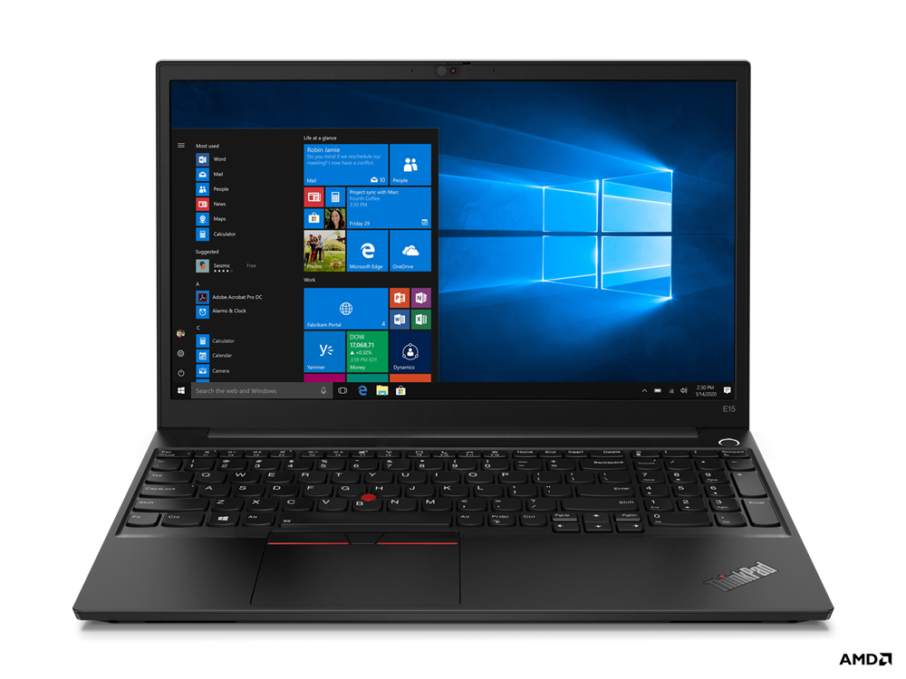 Lenovo ThinkPad E15 Gen 2 AMD Ryzen™ 7 4700U 256GB SSD 8GB 15.6" (1920x1080) WIN10 Pro BLACK
