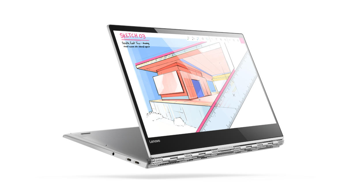 Lenovo YOGA 920-13IKB 2-IN-1 Core™ i7-8550U 512GB SSD 16GB 13.9" UHD (3840x2160) IPS TOUCHSCREEN WIN10 PLATINUM Backlit Keyboard FP Reader 0.5 thin, 3.02 lbs. - Image 4