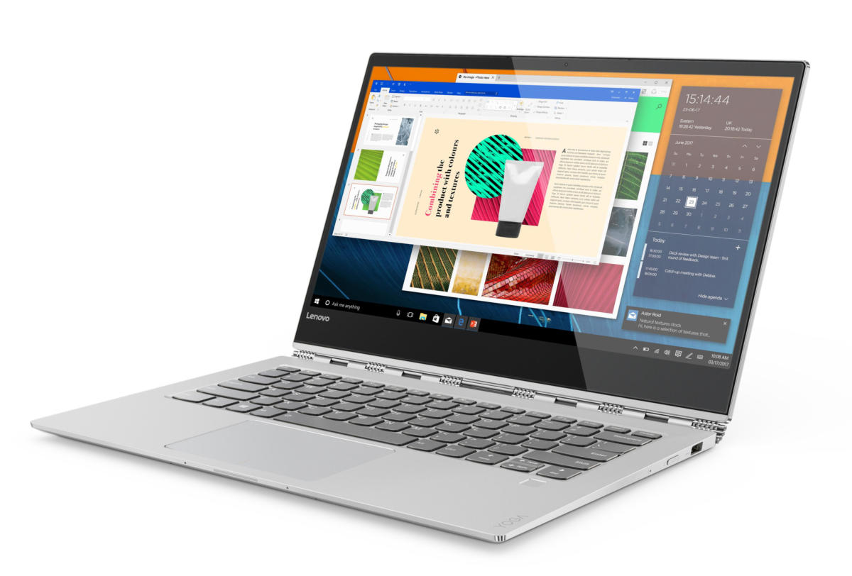 Lenovo YOGA 920-13IKB 2-IN-1 Core™ i7-8550U 512GB SSD 16GB 13.9" UHD (3840x2160) IPS TOUCHSCREEN WIN10 PLATINUM Backlit Keyboard FP Reader 0.5 thin, 3.02 lbs.