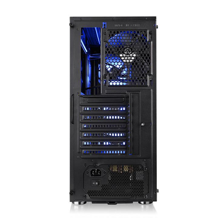 THERMALTAKE CA-1K8-00M1WN-01 Steel ATX Mid Computer Case w/ Side Window BLACK - Image 7