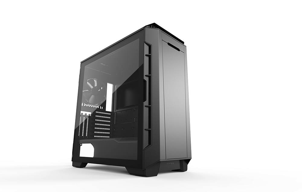 Phanteks PH-EC600PSTG_BK01 Steel ATX Mid Tower Case w/ Side Window BLACK - Image 4