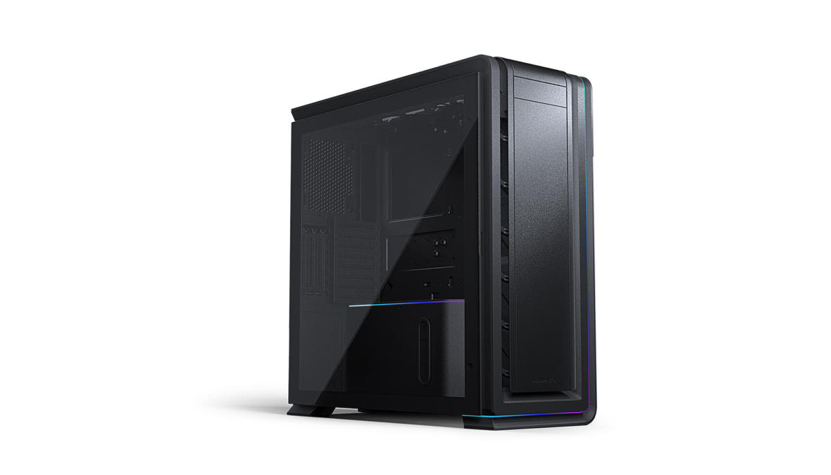 Phanteks PH-ES719LTG_DBK01 Steel ATX Full Tower Case w/ Side Window BLACK