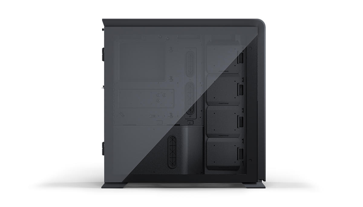Phanteks PH-ES719LTG_DBK01 Steel ATX Full Tower Case w/ Side Window BLACK - Image 4