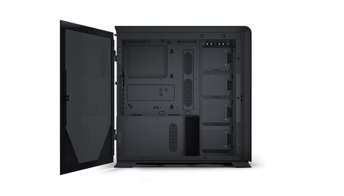 Phanteks PH-ES719LTG_DBK01 Steel ATX Full Tower Case w/ Side Window BLACK - Image 5