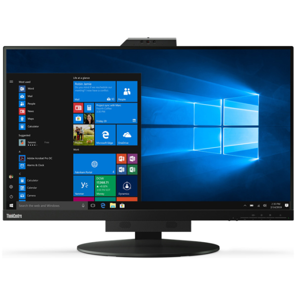 Lenovo ThinkCentre Tiny-In-One 27" (2560x1440) Video Conferencing IPS Monitor