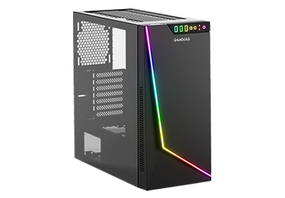 Gamdias ARGUS M1 Steel ATX Mid Tower Case w/ Side Window BLACK