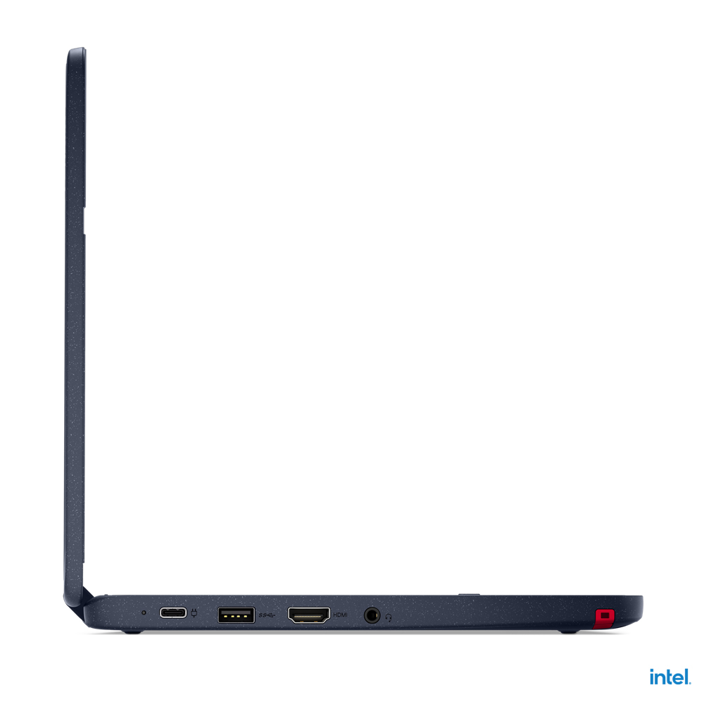 Lenovo 500w Gen 3 Pentium® Silver N6000 128GB SSD 4GB 11.6" (1366x768) TOUCHSCREEN WIN10 Pro ABYSS BLUE - Image 5