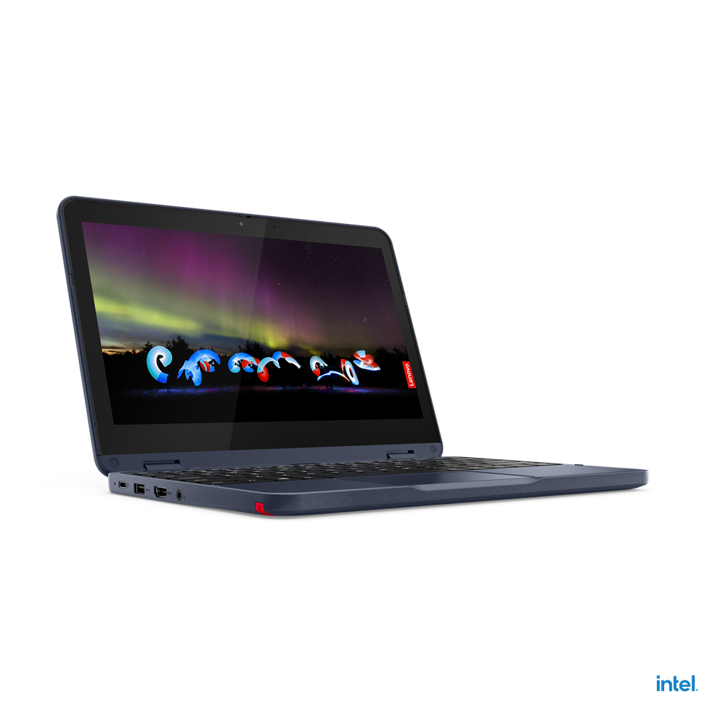 Lenovo 500w Gen 3 Pentium® Silver N6000 128GB SSD 4GB 11.6" (1366x768) TOUCHSCREEN WIN10 Pro ABYSS BLUE - Image 6