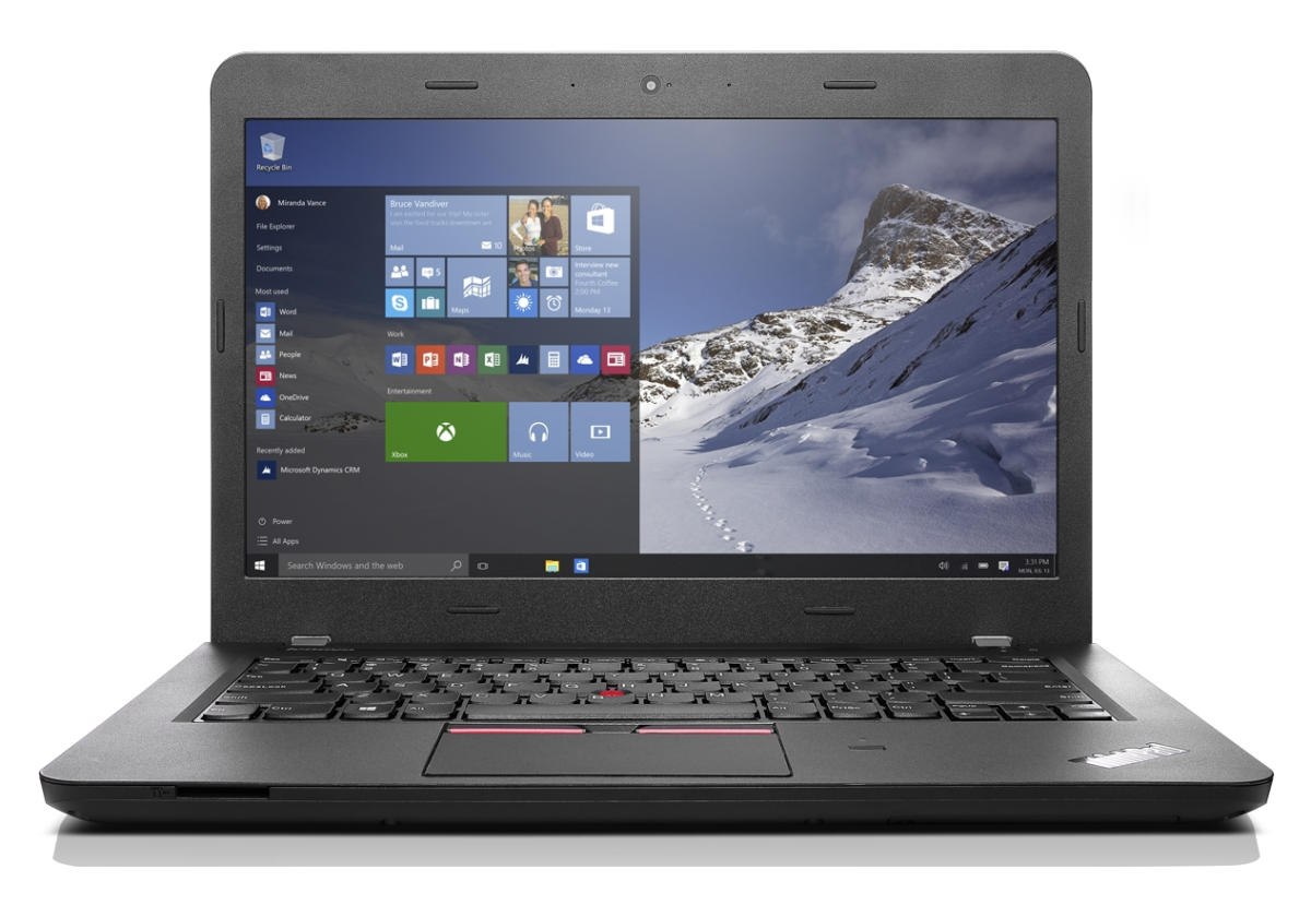 Lenovo ThinkPad E460 Core™ i5-6200U 500GB 4GB 14" (1366x768) WIN10 BLACK FP Reader GRADE B