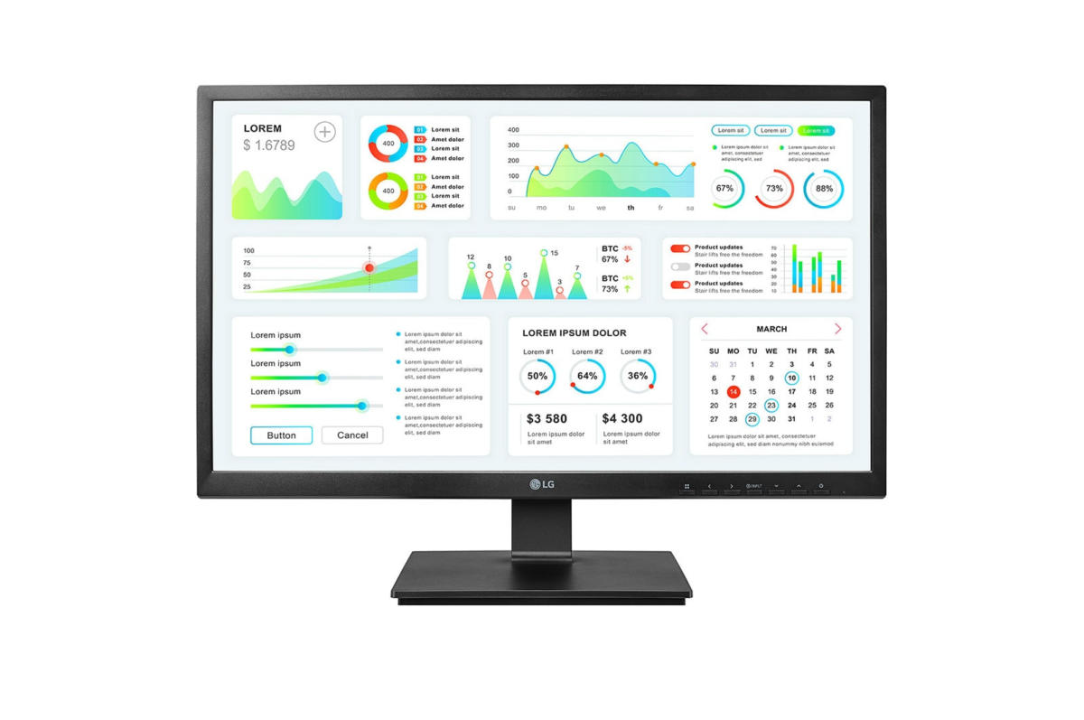 24 LG ZERO CLIENT AIO MONITOR, TERA 2321 PCOIP, 1920 X1080, DISPLAY PORT USB, IPS, TAA
