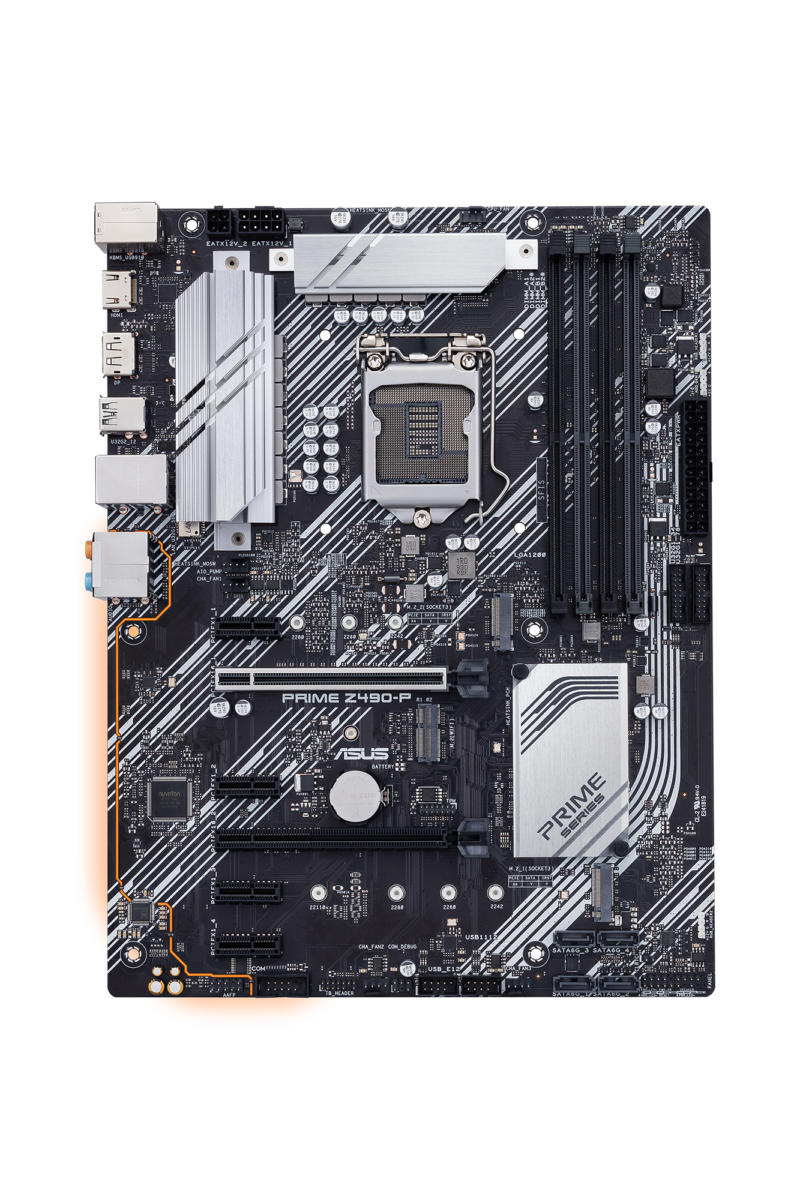 ASUS PRIME Z490-P Intel Z490 1200 LGA ATX M.2 Desktop Motherboard
