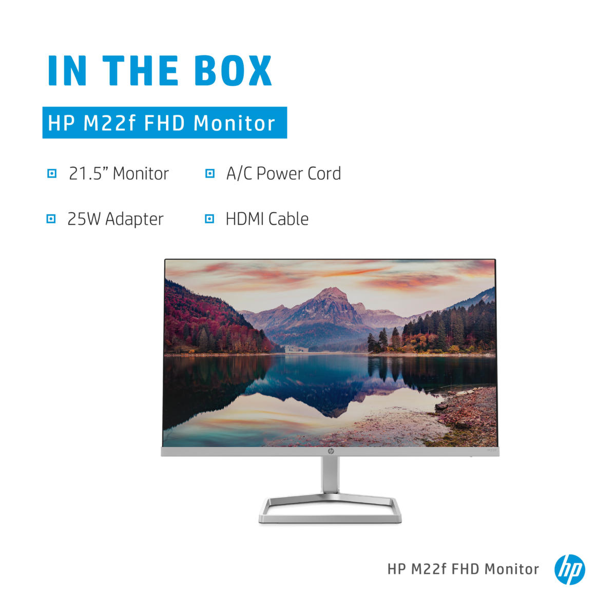 HP M22f Monitor FHD - | 21.5-inch モニター com: M22F LED IPS