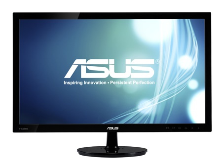Asus VS228H-P GAMING 21.5" (1920x1080) 75Hz 5ms 250 cd/m² 5000000:1 HDMI VGA DVI LCD Adjustable Stand Monitor BLACK