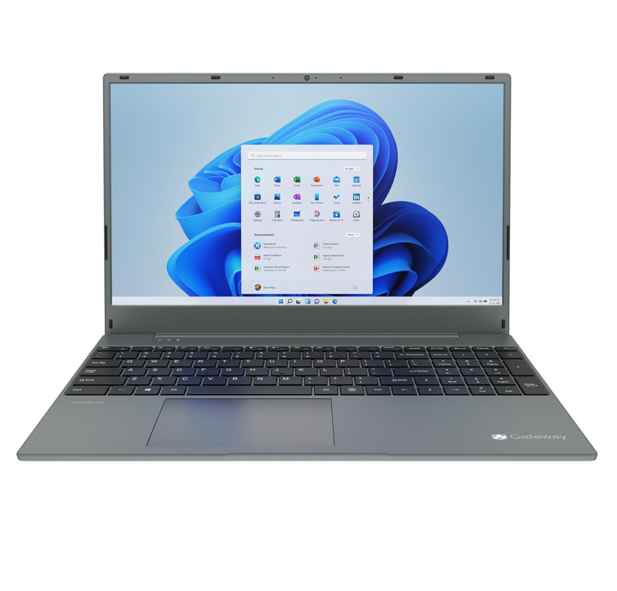 Gateway GWTN156 AMD Ryzen™ 3 3250U 128GB SSD 4GB 15.6" (1920x1080) WIN10 GRAY