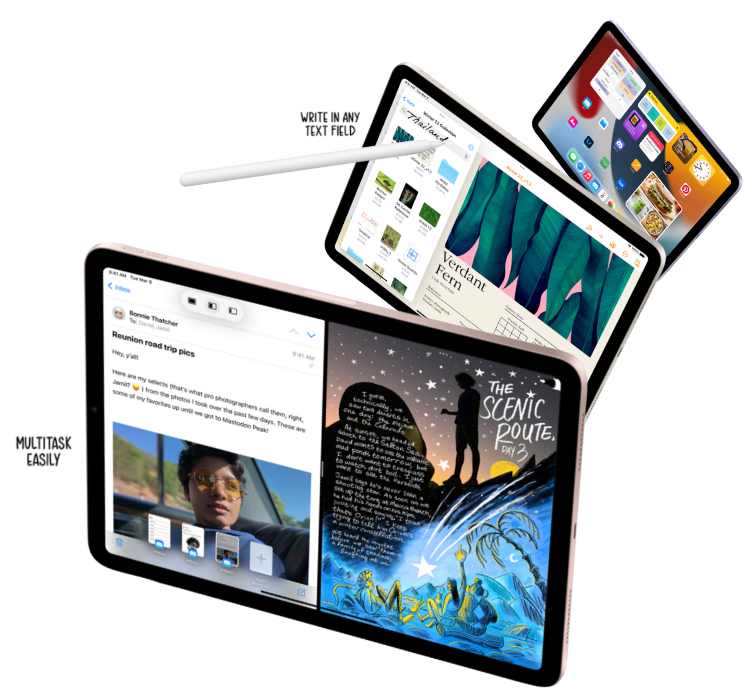 MM9P3LL/A - $870 - Apple - 10.9-Inch iPad Air - Latest Model - (5th  Generation) with Wi-Fi - 256GB - Starlight