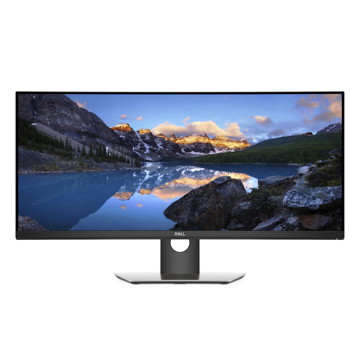Dell Monitor P3418HW 34" Curved LED 21:9 2560 x 1080 1000:1 8 ms 60 Hz Black HDMI DisplayPort USB With Stand