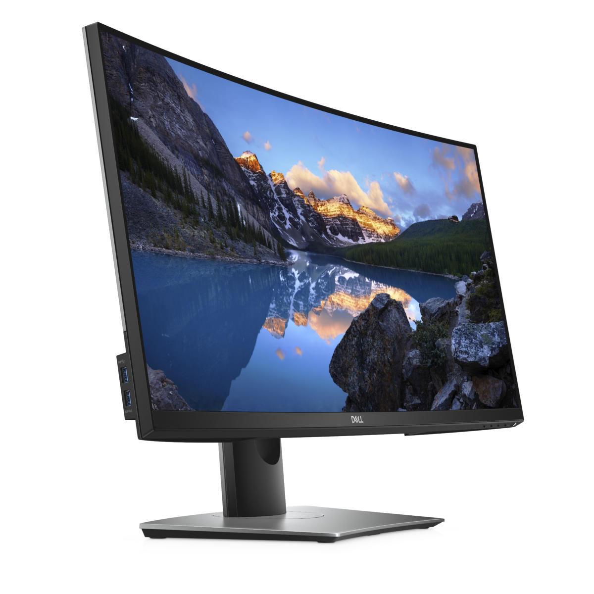 Dell Monitor P3418HW 34" Curved LED 21:9 2560 x 1080 1000:1 8 ms 60 Hz Black HDMI DisplayPort USB With Stand - Image 7