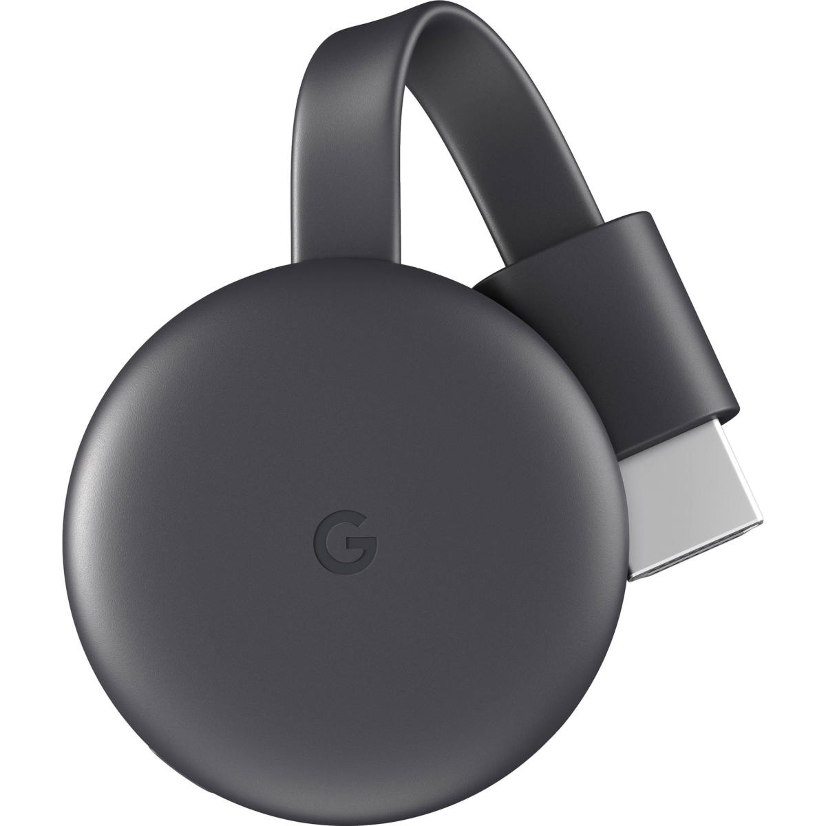 Google Chromecast 3rd Gen Streaming Media Player 2018 CHARCOAL