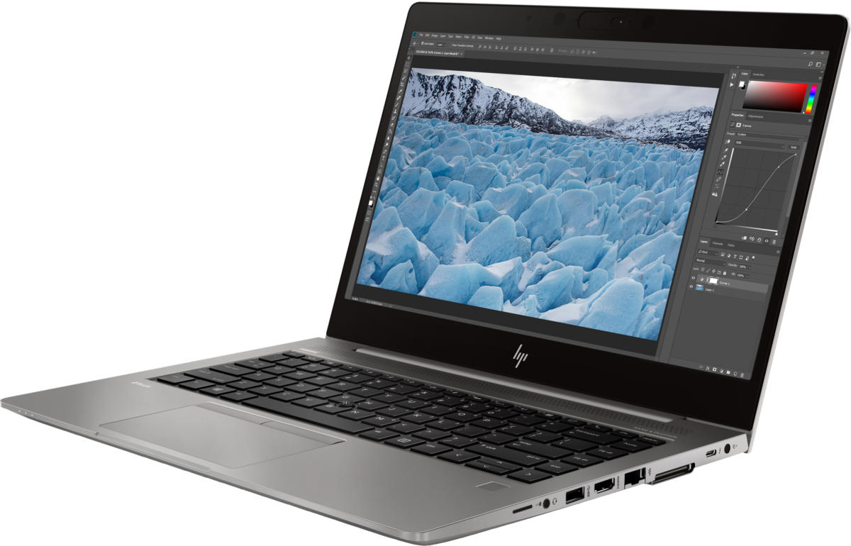 HP ZBook 14u G6 Core™ i5-8265U 256GB SSD 8GB 14" (1920x1080) WIN10 Pro Backlit Keyboard FP Reader ENGLISH/FRENCH - Image 2