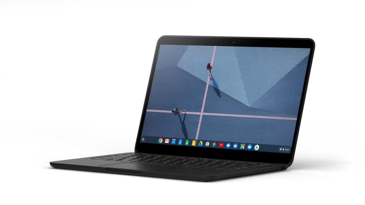 Google - Pixelbook Go 13.3" Touch-Screen Chromebook - Intel Core m3 - 8GB 64GB - Just Black - Image 2