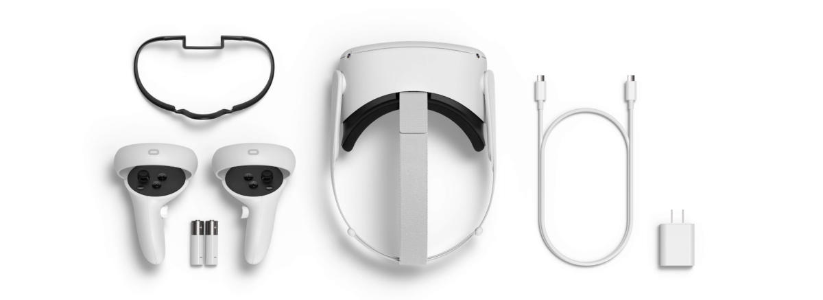 Oculus 301-00351-01 VR Headset WHITE