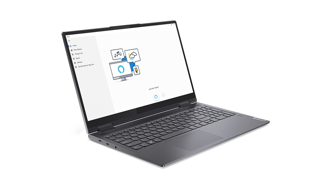 Lenovo YOGA 7 15ITL5 2-IN-1 Core™ i7-1165G7 1TB SSD 16GB 15.6" (1920x1080) TOUCHSCREEN WIN10 SLATE GRAY Backlit Keyboard FP Reader .76" thin, 4.19 lbs. - Image 4