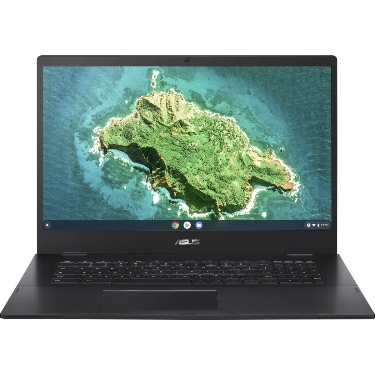 Asus Chromebook CX1700 Celeron® Dual-Core N4500 64GB eMMC 4GB 17.3" (1600x900) NanoEdge CHROME OS MINERAL GRAY MIL-STD 810H