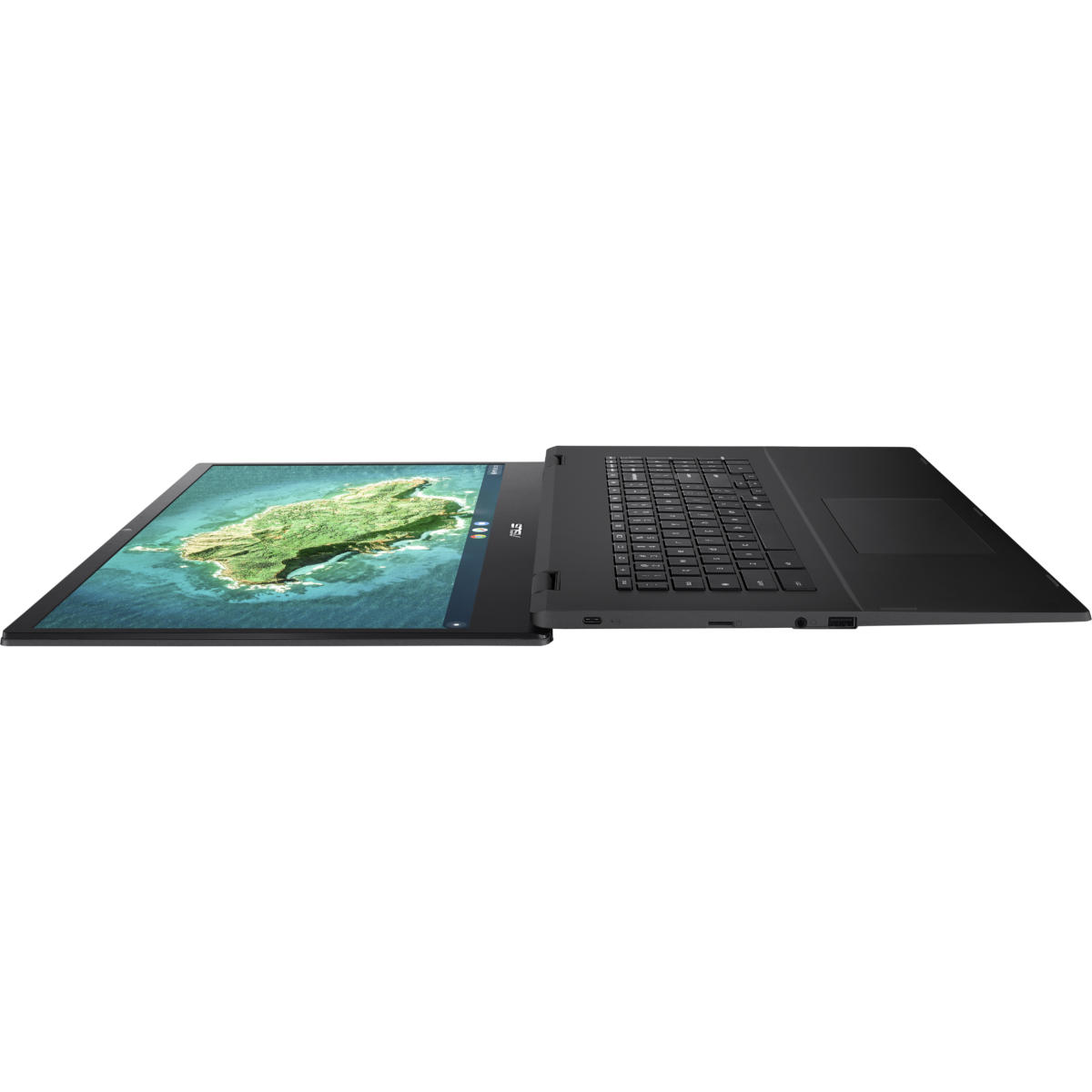 Asus Chromebook CX1700 Celeron® Dual-Core N4500 64GB eMMC 4GB 17.3" (1600x900) NanoEdge CHROME OS MINERAL GRAY MIL-STD 810H - Image 5