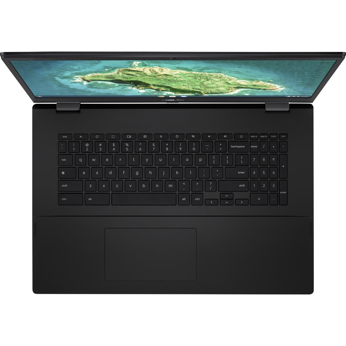 Asus Chromebook CX1700 Celeron® Dual-Core N4500 64GB eMMC 4GB 17.3" (1600x900) NanoEdge CHROME OS MINERAL GRAY MIL-STD 810H - Image 4