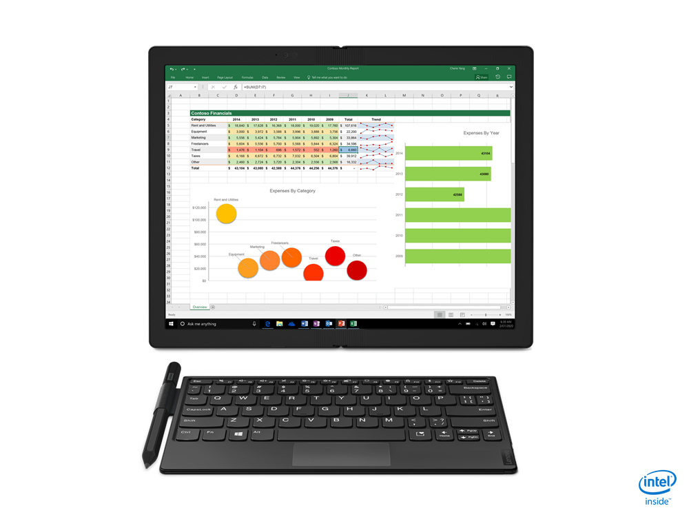 Lenovo ThinkPad X1 Fold Core™ i5-L16G7 256GB SSD 8GB 13.3" QXGA (2048x1536) FOLDABLE TOUCHSCREEN OLED WIN10 IR Webcam BLACK - Image 6