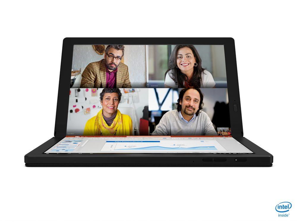 Lenovo ThinkPad X1 Fold Core™ i5-L16G7 256GB SSD 8GB 13.3" QXGA (2048x1536) FOLDABLE TOUCHSCREEN OLED WIN10 IR Webcam BLACK