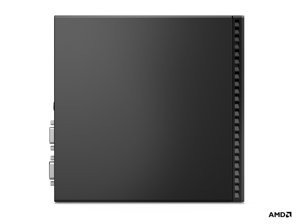 Lenovo ThinkCentre M75q Tiny Gen 2 AMD Ryzen™ 5 Pro 4650GE 256GB SSD 8GB WIN10 Pro Keyboard Mouse BLACK - Image 3