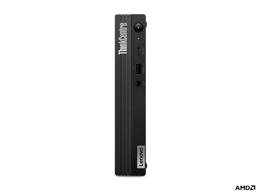 Lenovo ThinkCentre M75q Tiny Gen 2 AMD Ryzen™ 5 Pro 4650GE 256GB SSD 8GB WIN10 Pro Keyboard Mouse BLACK