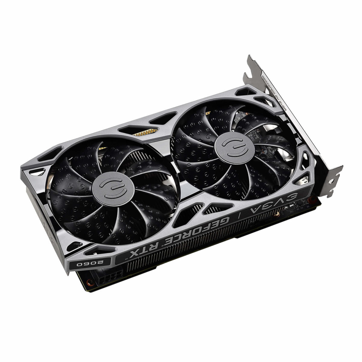 EVGA GeForce RTX 2060 KO ULTRA GAMING 6GB 192 Bit GDDR6 PCI Express 3.0 Graphics Card : Dual Fans, Metal Backplate, 1 x HDMI 2.0b, 1 x DP 1.4, 1 x DL DVI - Image 6