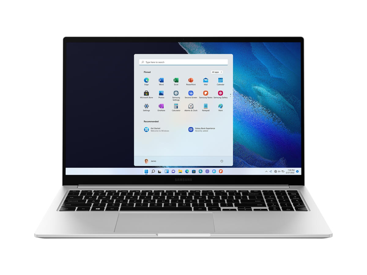 Samsung Galaxy Book NP750TDA-XD1US Core™ i5-1135G7 256GB SSD 8GB 15.6" (1920x1080) TOUCHSCREEN WIN 11 MYSTIC SILVER