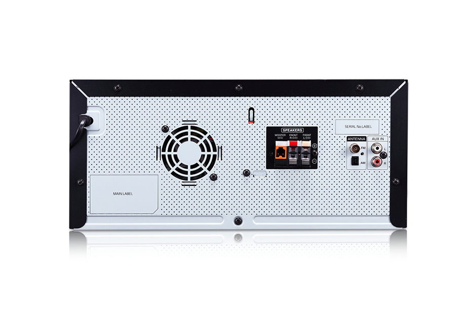 LG XBOOM CJ45 720W Mini Audio System BLACK : 7" Subwoofer, Karaoke Star, Bluetooth, Includes Remote, 110~220V 50/60Hz - Image 2